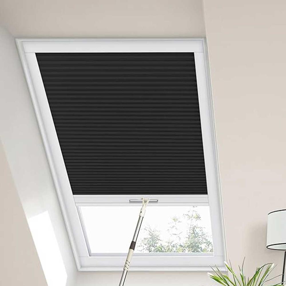 Skylight Blinds - Aluminum, Custom Sizes Available | Rectangular Shape, Plain Pattern, Compatible With Swing, Hinged, And Sliding Tiles