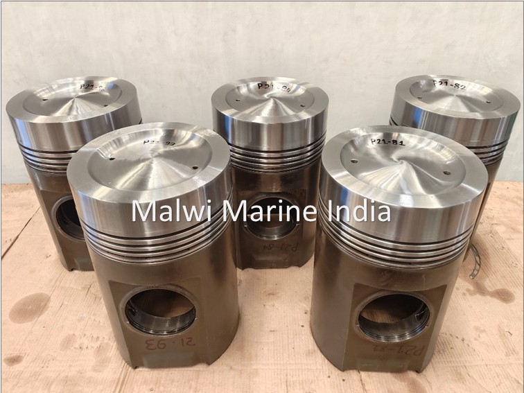 MAN - 9L27/38 - 8L27/38 - 7L27/38 - 6L27/38 - PISTON - CROWN - SKIRT