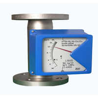 Metal Tube Rotameter Digital - Analog - Ss 304/316/ptfe, 15-100 Mm Diameter, Silver/grey, 10-60000 Lph Flow Rate