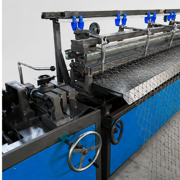 Semi Automatic Chain Link Fencing Machine