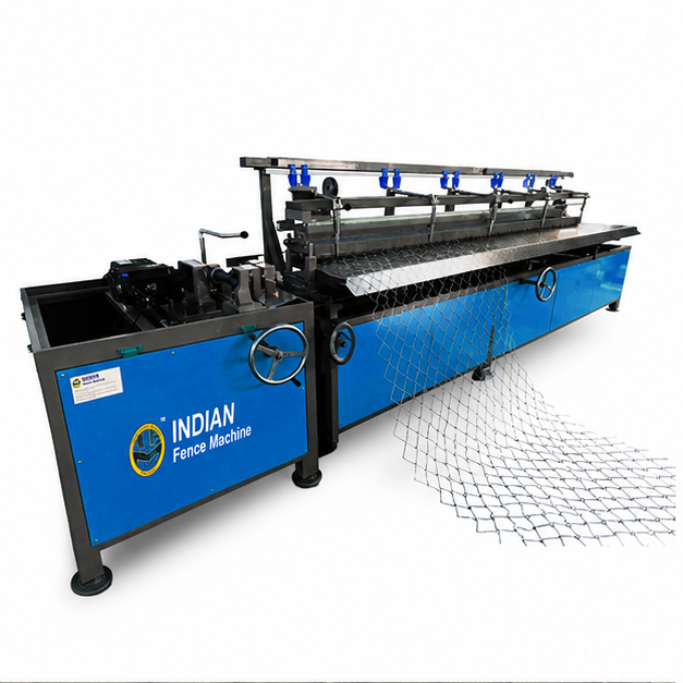 Semi Automatic Chain Link Fencing Machine