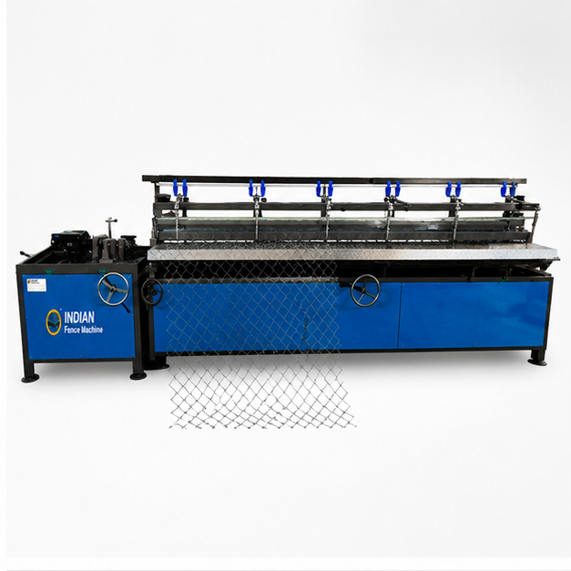 Semi Automatic Chain Link Fencing Machine