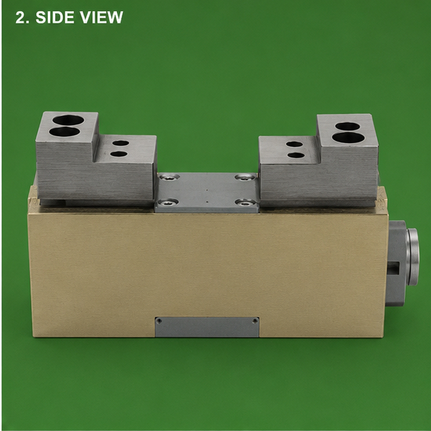 Double Acting Centering Vice - Air Consumption: Normal
