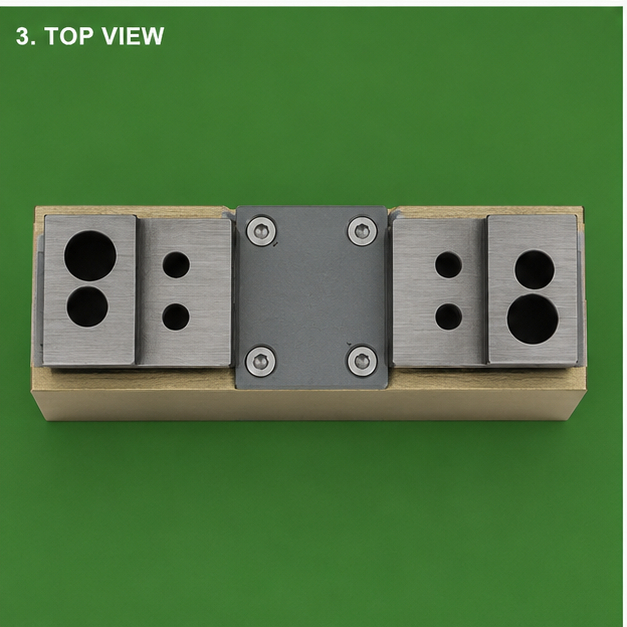 Double Acting Centering Vice - Air Consumption: Normal