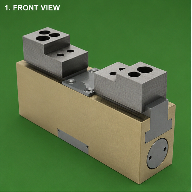 Double Acting Centering Vice - Air Consumption: Normal