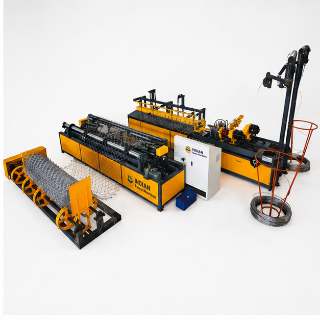 Double Wire Chain Link Fencing Machine