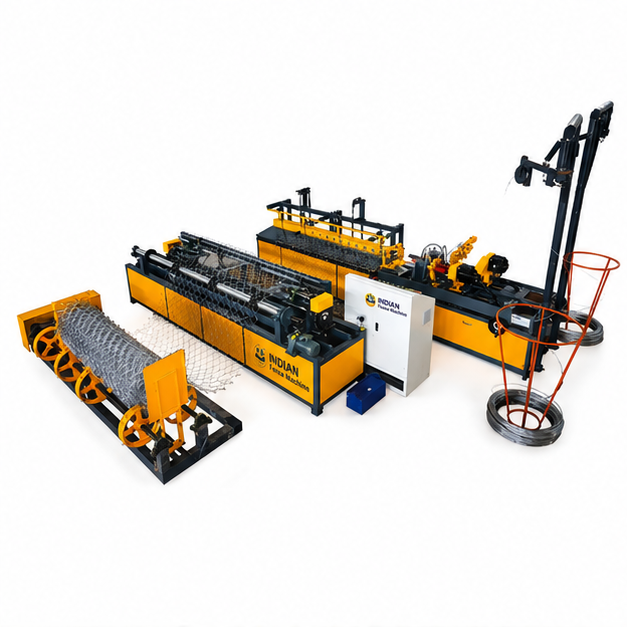 Double Wire Chain Link Fencing Machine