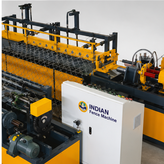 Double Wire Chain Link Fencing Machine