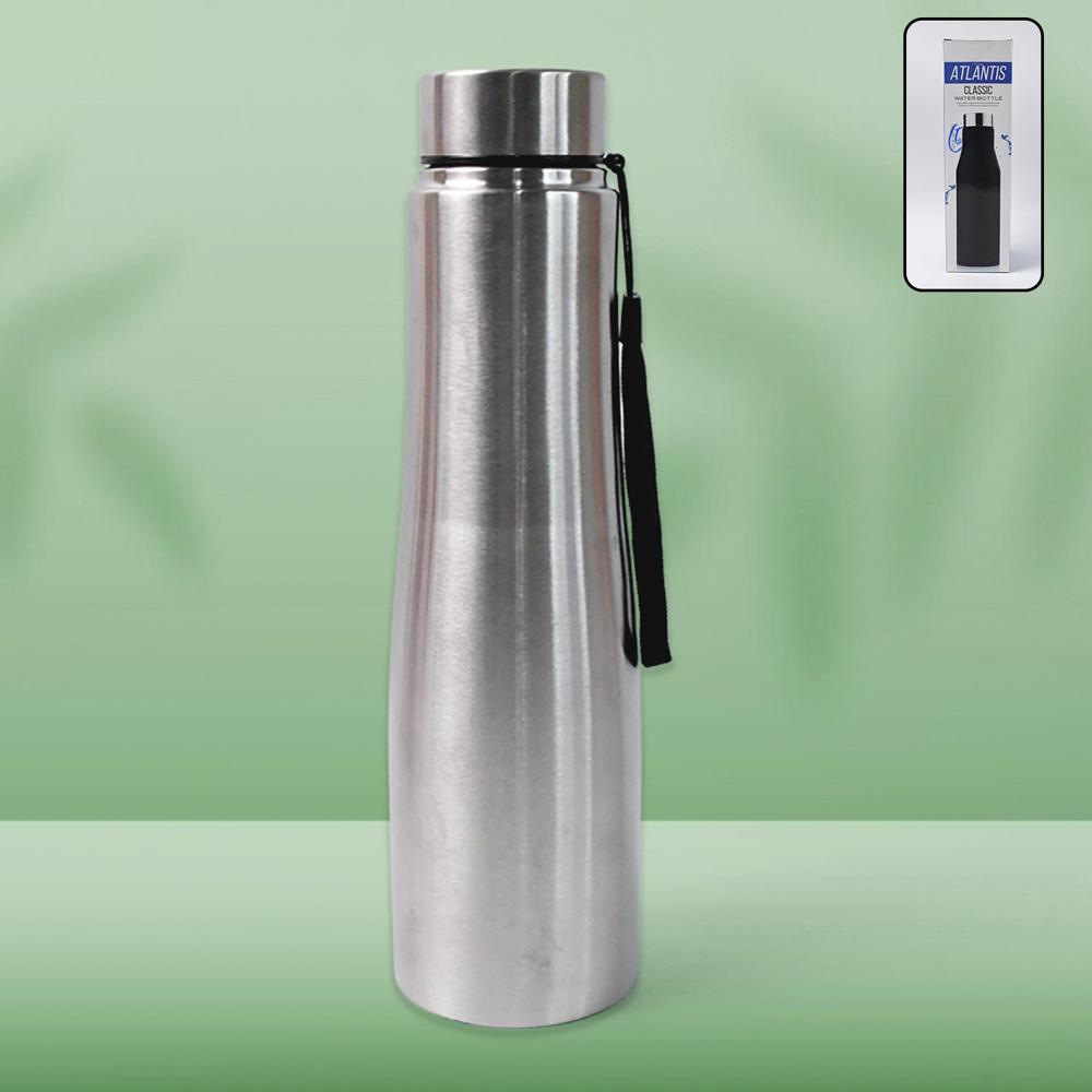 Stainless Steel Double Wall Vacuum-Insulated Drink Water Bottle (1000 Ml) - Color: Mix