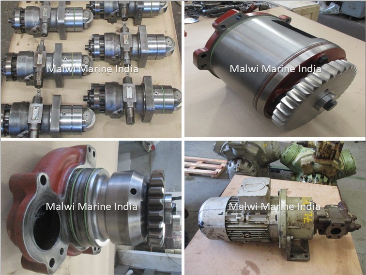 MAN - 9L27/38 - 8L27/38 - 7L27/38 - 6L27/38 - FUEL - WATER - OIL - PUMP