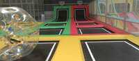 Colorful Indoor Trampoline Park