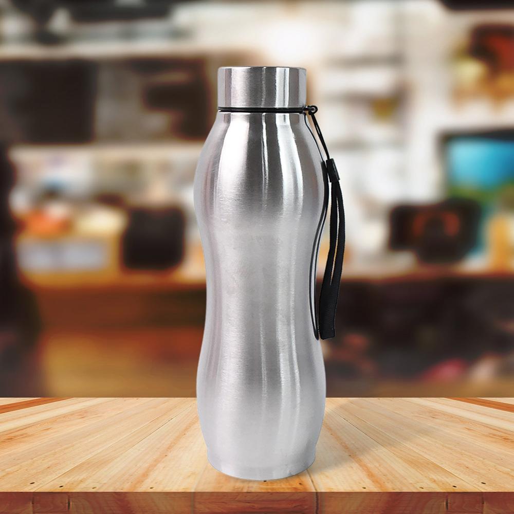 Stainless Steel Single Wall Vacuum-Insulated Drink Water Bottle (1000 ML)