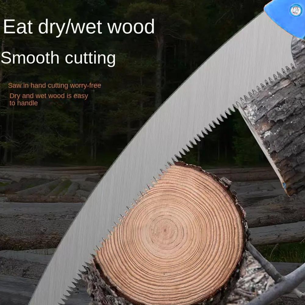 20-Inch High Carbon Steel Pruning Saw Sharp Teeth, Cover Included - Color: Mix