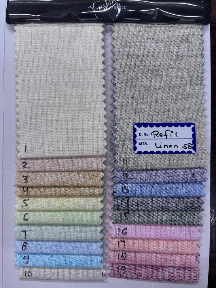 REFIL KHADI LINEN FABRIC