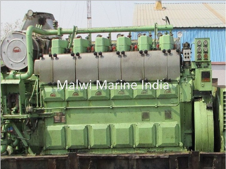 Man - 8L23/30H - 7L23/30H - 6L23/30H - 5L23/30H - Diesel Engine - Generator Set - Application: Marine