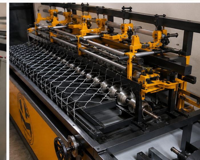 Industrial Fully Automatic Chain Link Fencing Machine