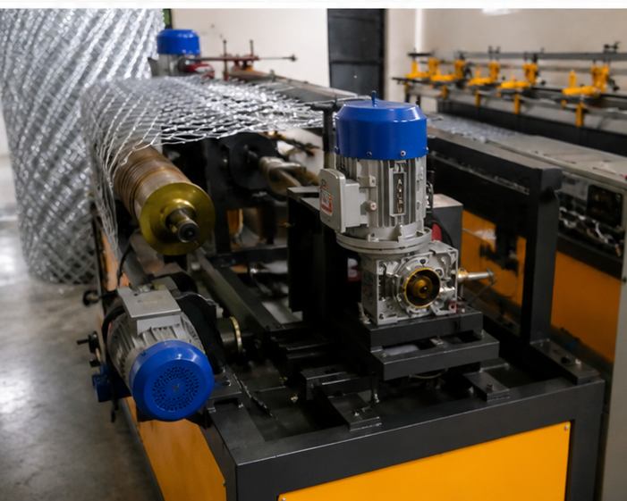 Industrial Fully Automatic Chain Link Fencing Machine