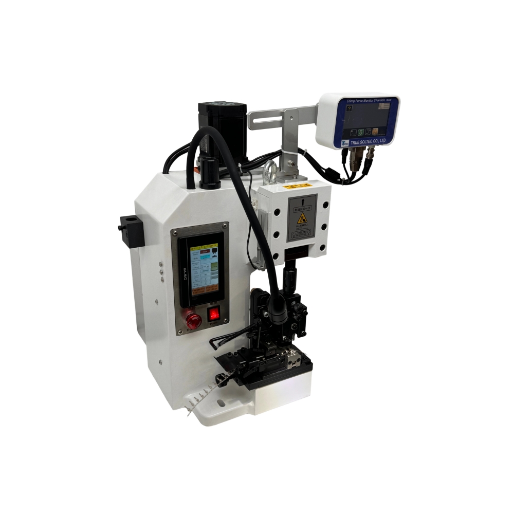 Servo Terminal Machine with CFM Crimping Force Monitor, High Precision Automatic Wire Processing Equipment