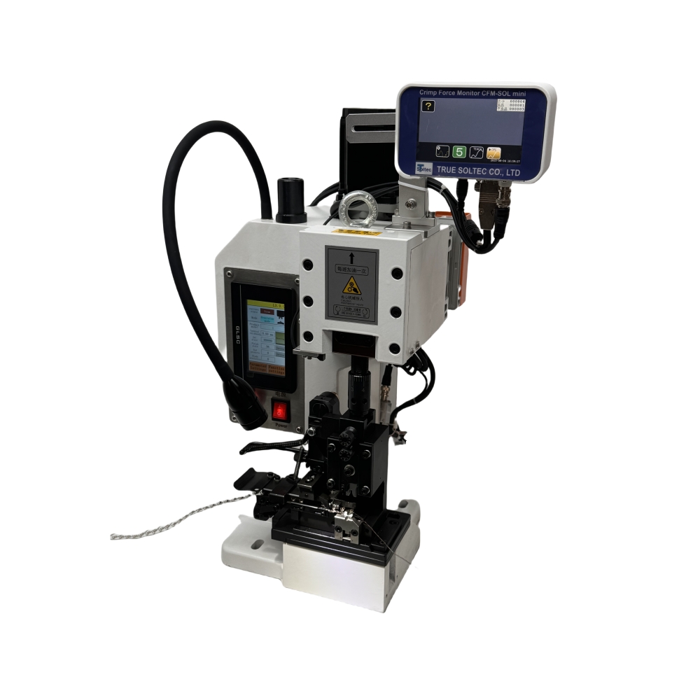 Servo Terminal Machine with CFM Crimping Force Monitor, High Precision Automatic Wire Processing Equipment
