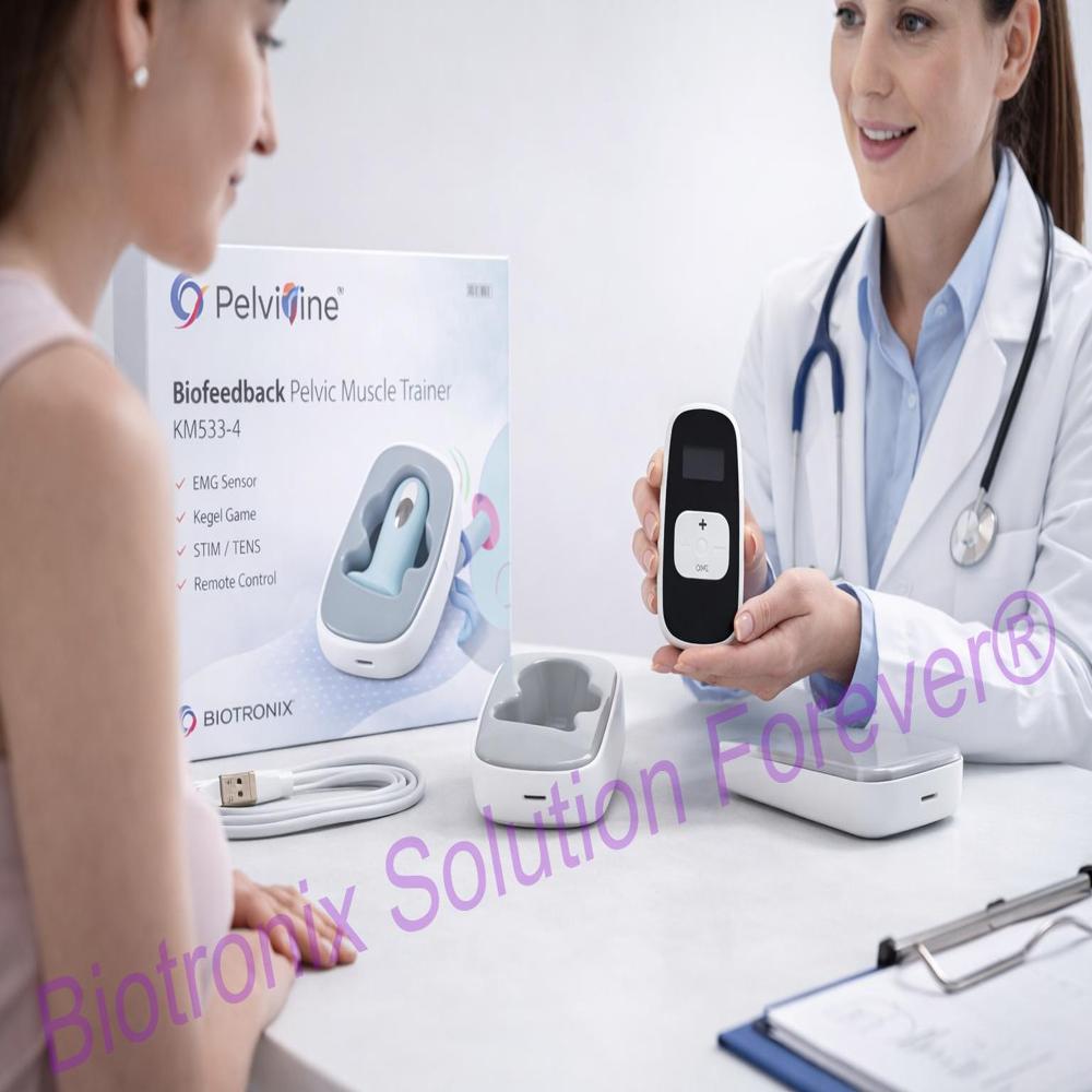 Portable Pelvic Floor Rehabilitation Equipment with Wireless Connectivity