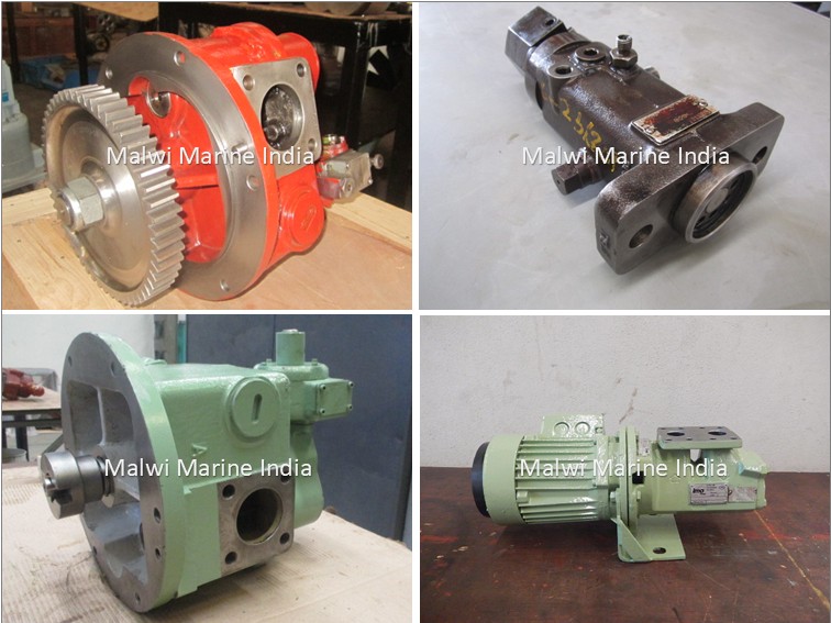 MAN - 8L23/30H - 7L23/30H - 6L23/30H - 5L23/30H - FUEL - WATER - OIL - PUMP