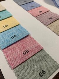 LINEN FEEL SHIRTING FABRIC