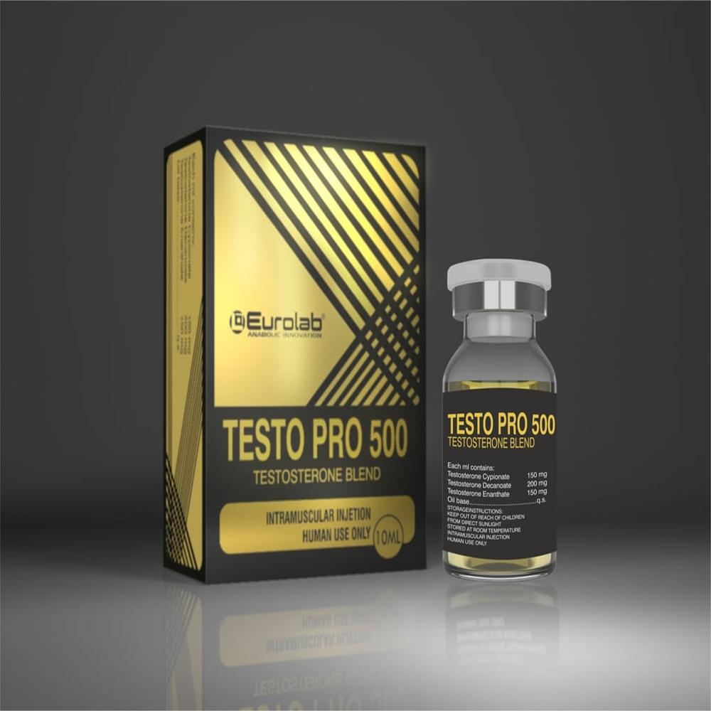 Eurolabs TESTO-PRO 500 Steroid 500mg 10ml vial TESTO-PRO 500