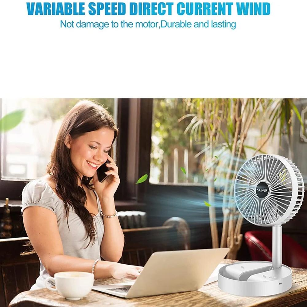 Portable Foldable Table Fan (1 Pc)