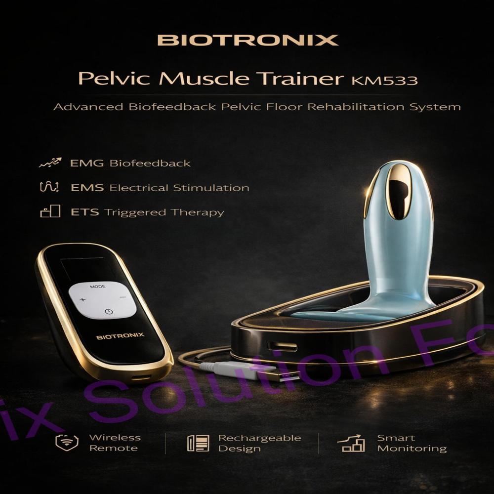 Wireless EMG Pelvic Strengthening System for Women Physiotherapy Clinics