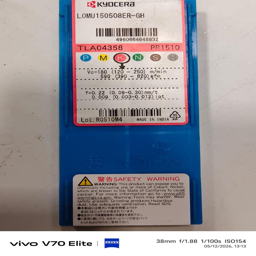 LOMU 100408ER-GM Milling Inserts