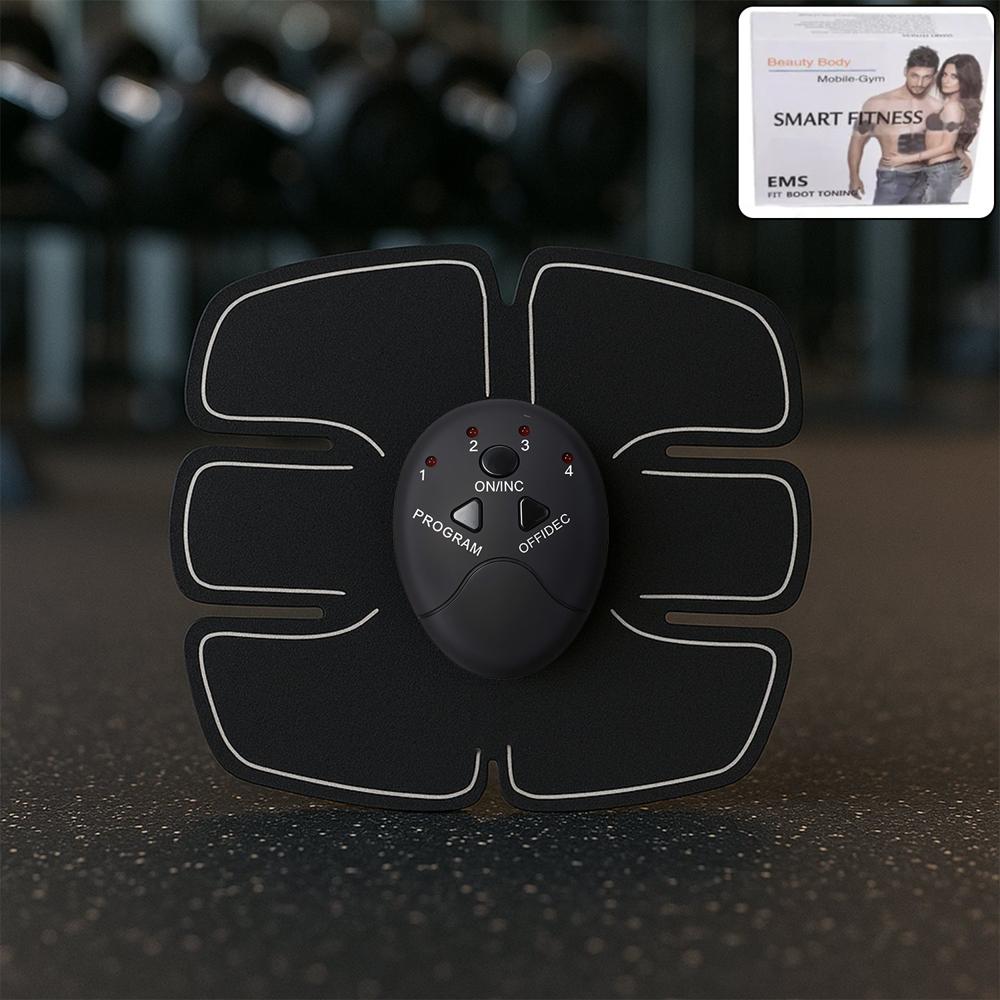Wireless 6-Pack Abs Stimulator Rechargeable Muscle Exerciser & Massager