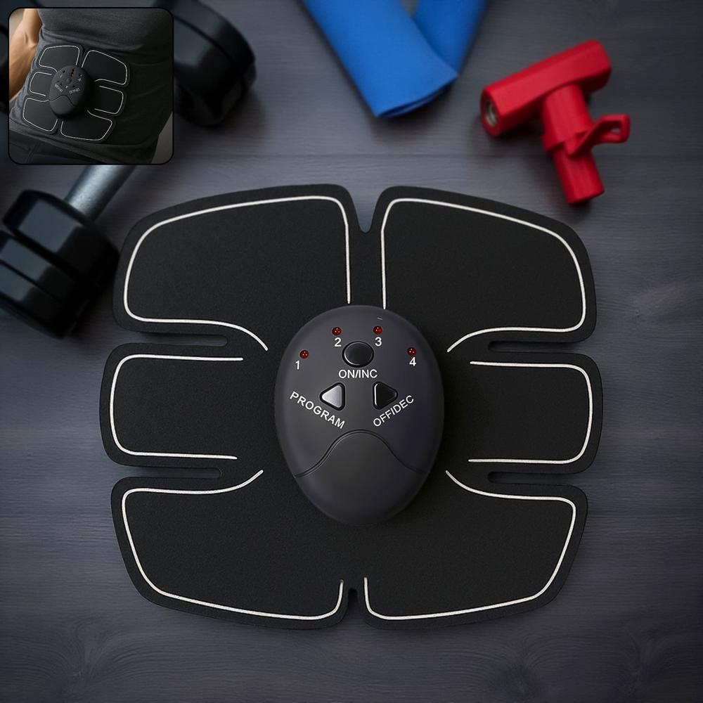 Wireless 6-Pack Abs Stimulator  Rechargeable Muscle Exerciser & Massager
