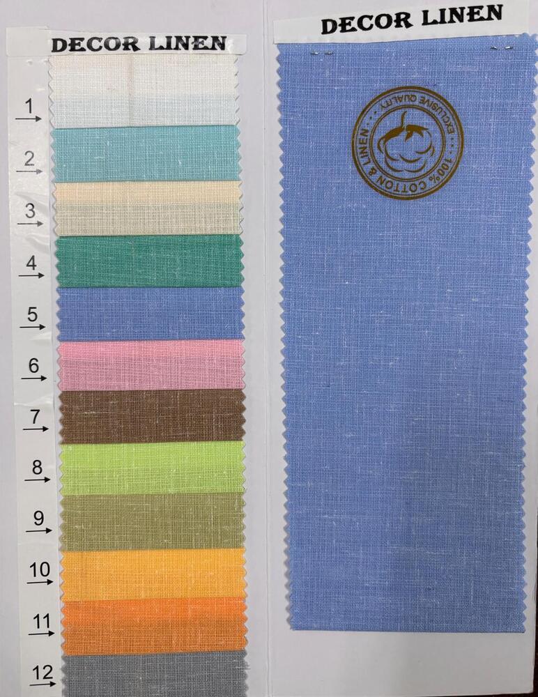DECOR KHADI LINEN FABRIC