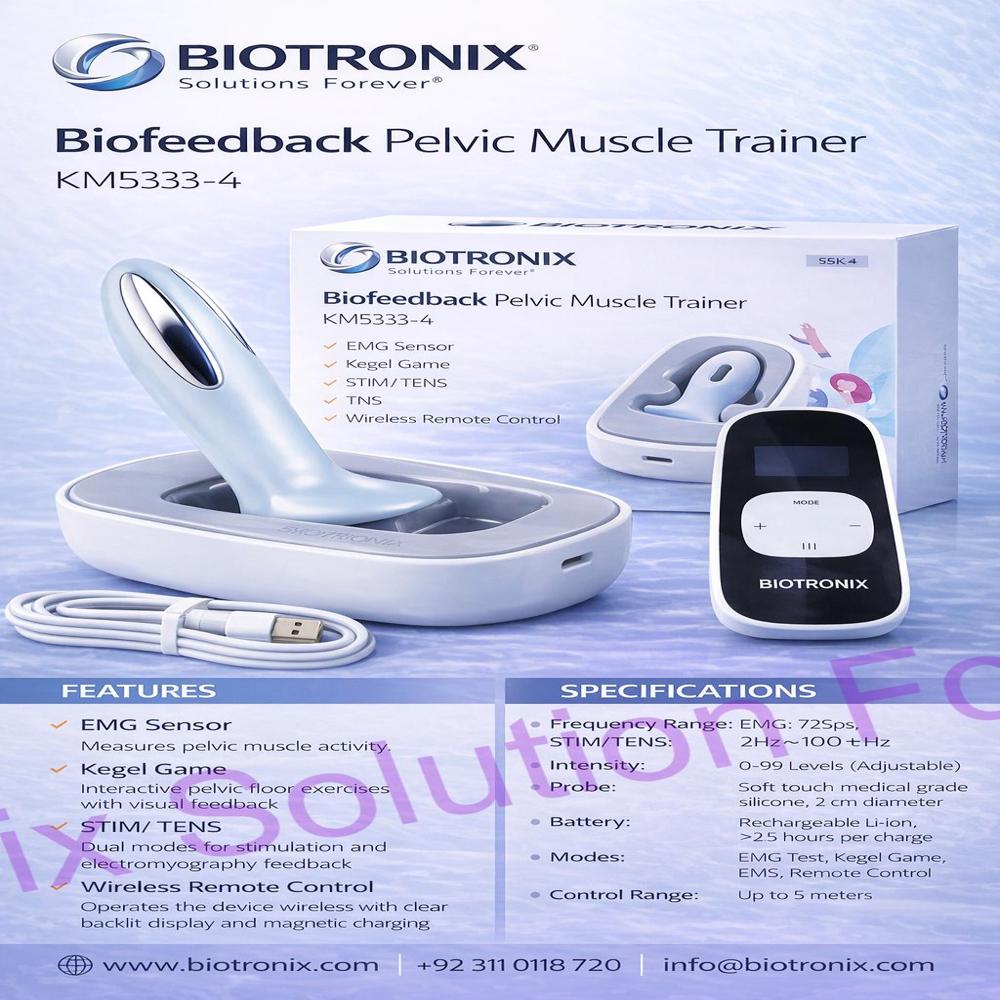 Smart Pelvic Rehabilitation Machine with Real-Time Muscle Feedback