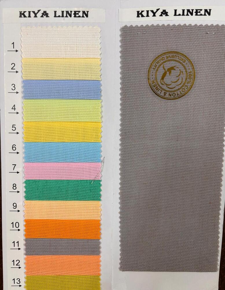 KIYA KHADI LINEN SHIRTING FABRIC