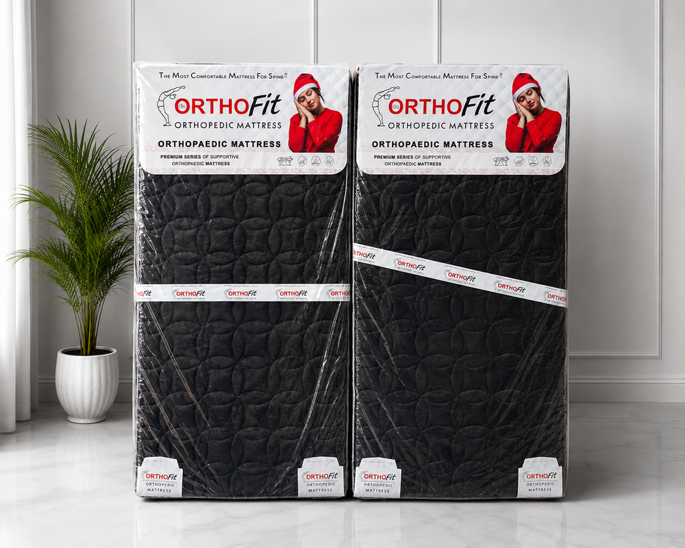 Pair Bonded Foam Mattress - Color: Dark