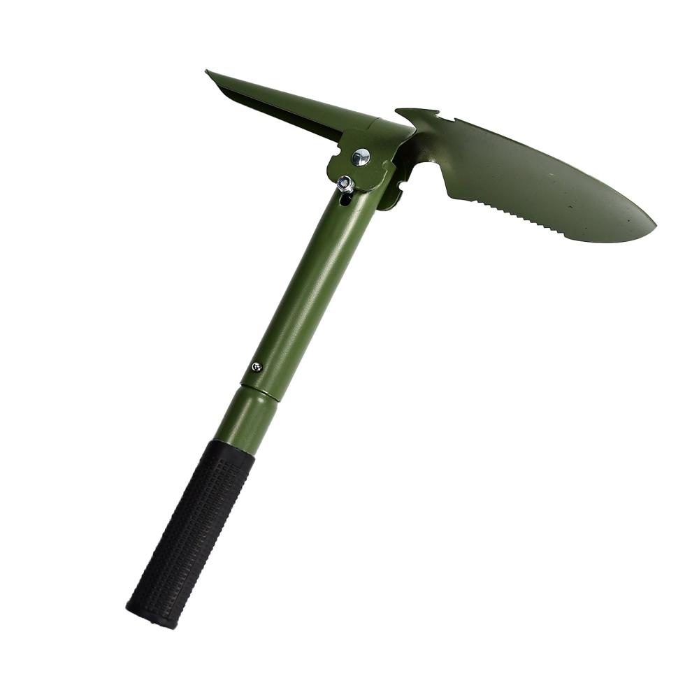 Portable Camping Hiking Garden Mini Folding Shovel With Case - Color: Mix