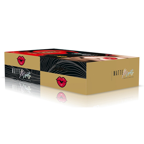 Cosmetic Box - Lightweight Cardboard 250-350 Gsm, Custom Size, Glossy Lamination, Embossed Uv Offset Print, Tuck-end Closure, Recyclable
