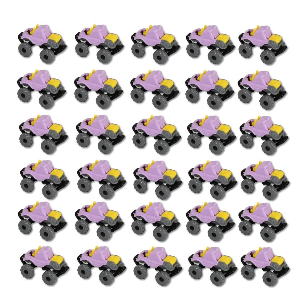 Mini Monster Trucks Friction Powered Cars for Kids Blaze Truck for Kids (30 Pcs Set)
