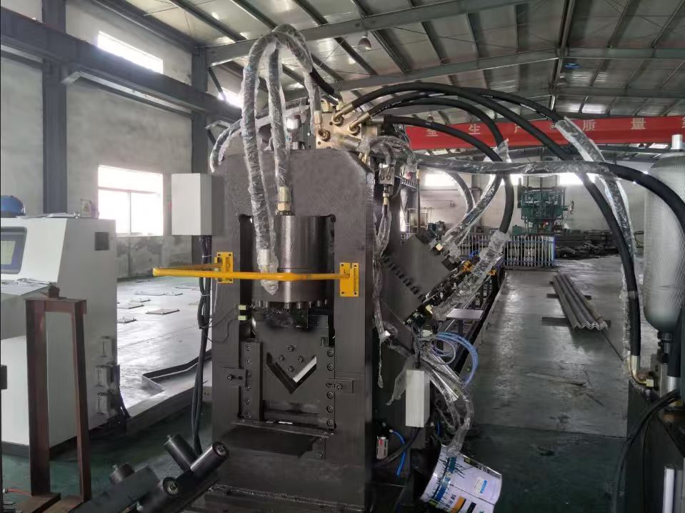 Power Tower Accessory Industry Use CNC Punching Marking Cutting Machine Line Model CJBNC1412 Servo for Metal Sheet Angle Steel