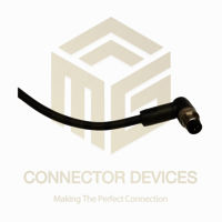M8 Male Right Angle With Moulded Cable