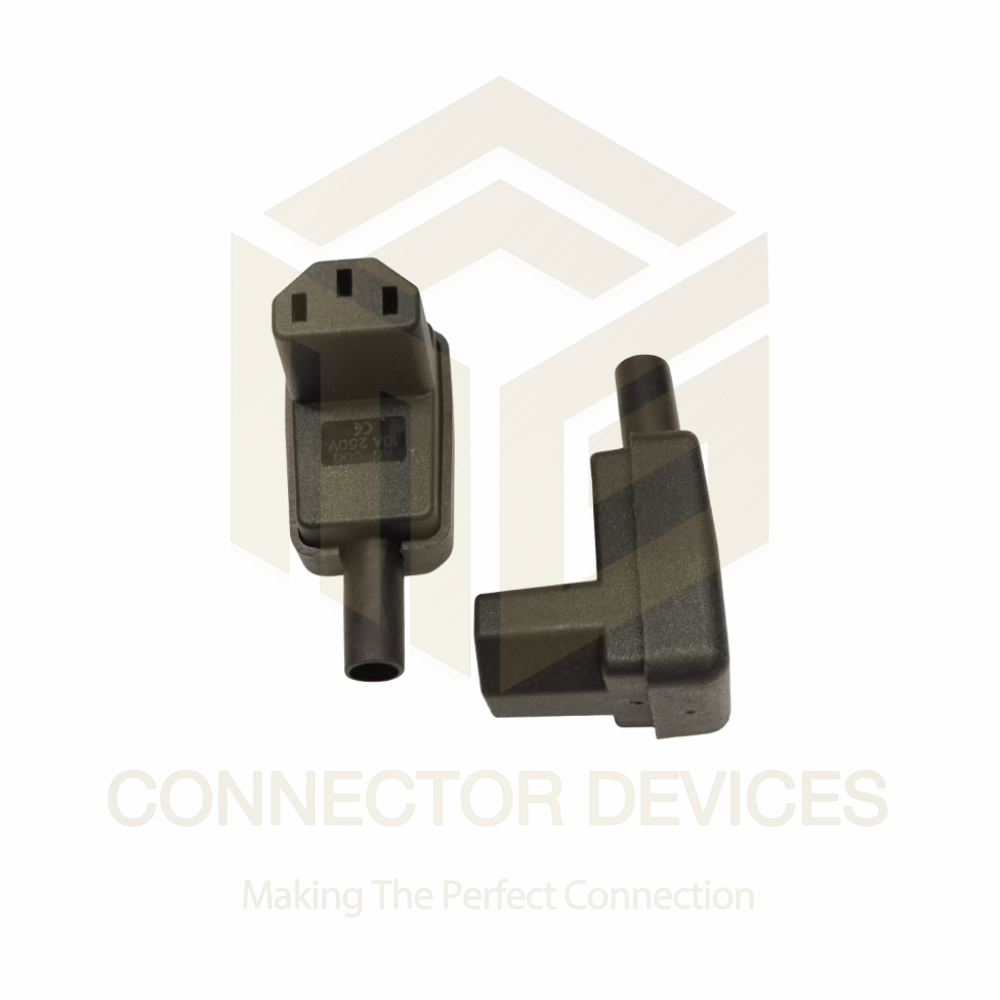 Emo 40 Female Right angle Connector