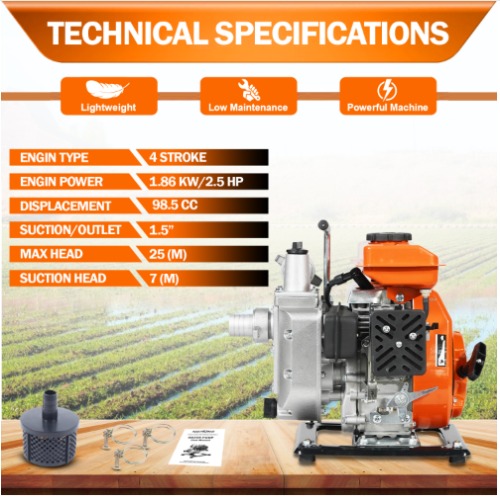 Neptune -NPP 152-1.5 4 Stroke Water Pump