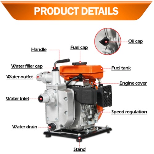 Neptune -NPP 152-1.5 4 Stroke Water Pump