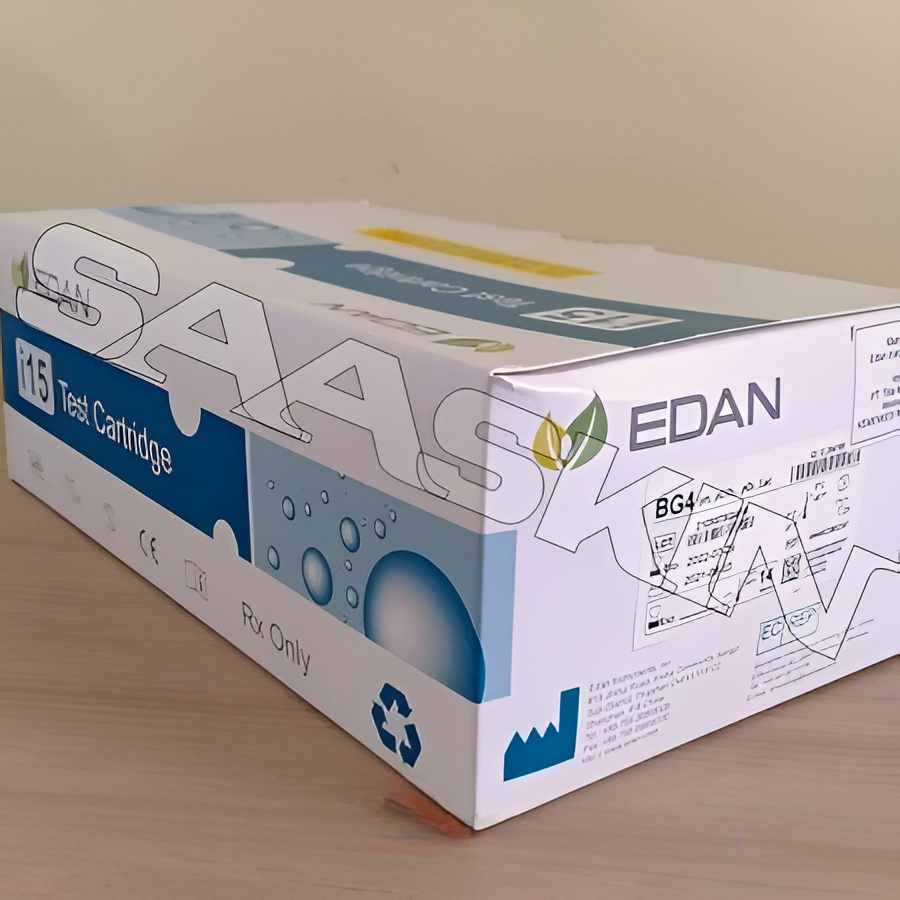 EDAN BG4 i15 Test Cartridge