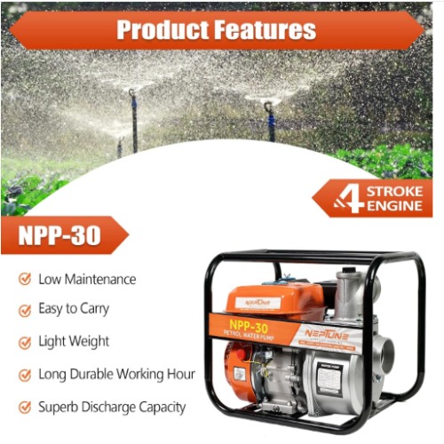 Neptune -30 Petrol Engine Water Pump