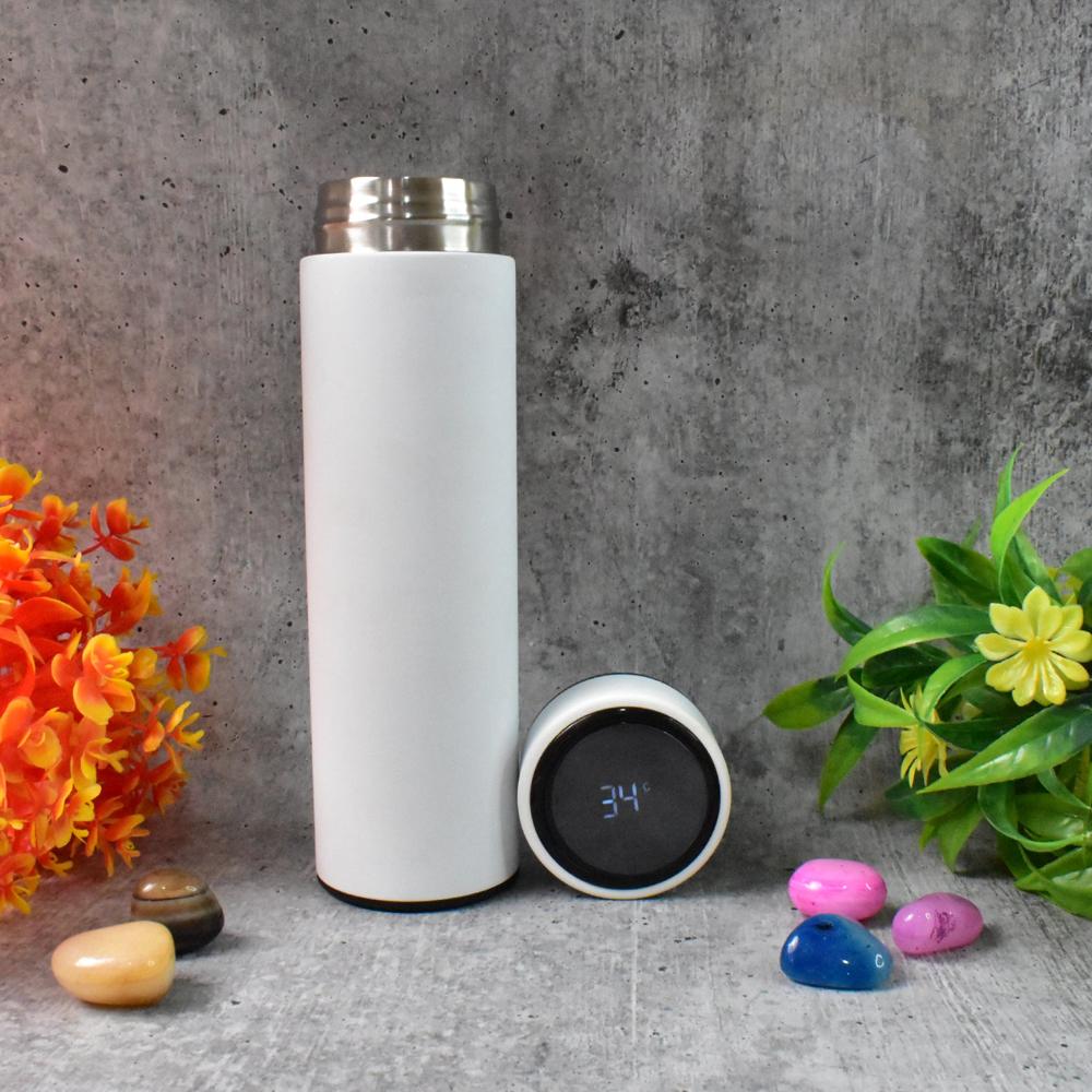 Stainless Steel Vacuum Flask with Digital Temperature Display
