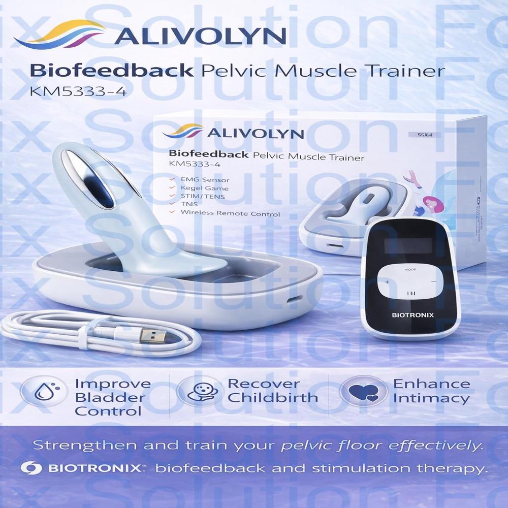 Wireless Pelvic Muscle Exercise Trainer for Urinary Leakage Management