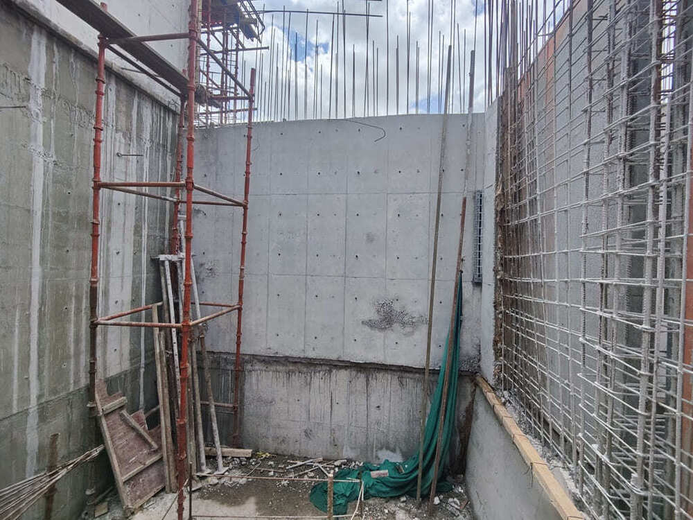 12 ft Finish Wall