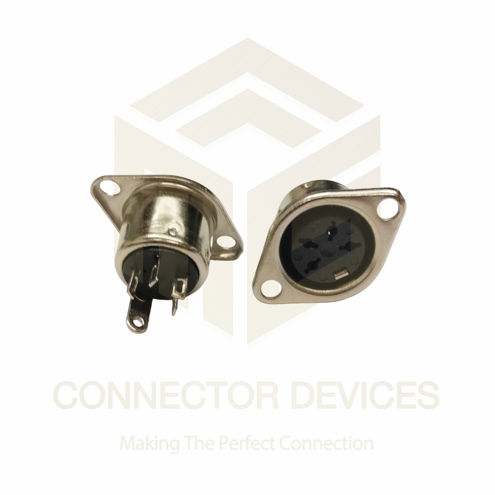 Din Connector Female Panel type
